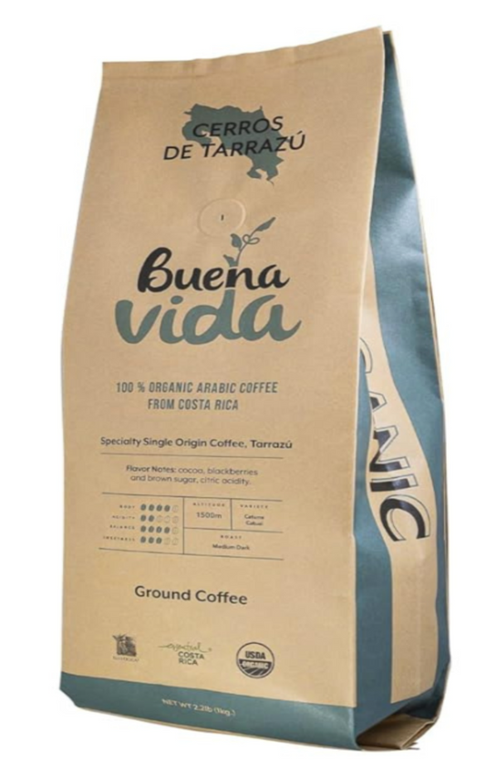 Cerros de Tarrazú - By Brumas del Zurquí - Regenerative Costa Rican Coffee - 1 kg