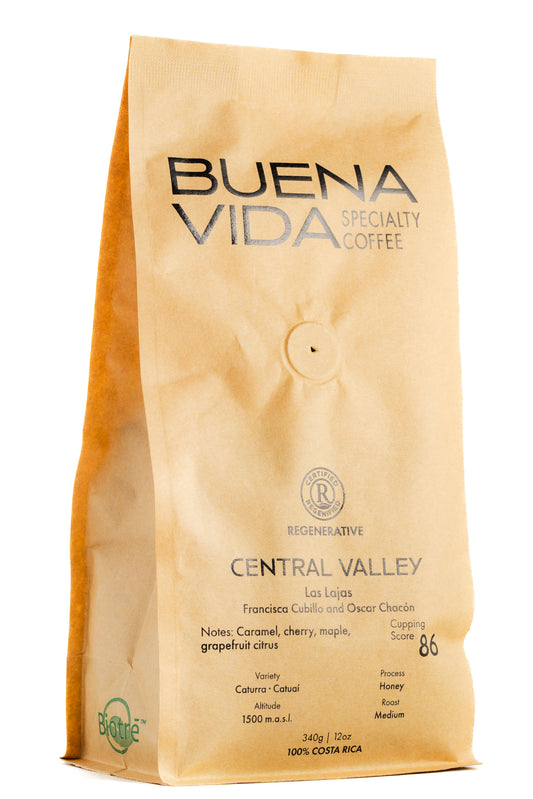 Las Lajas - Regenerative Costa Rican Coffee - 12 oz