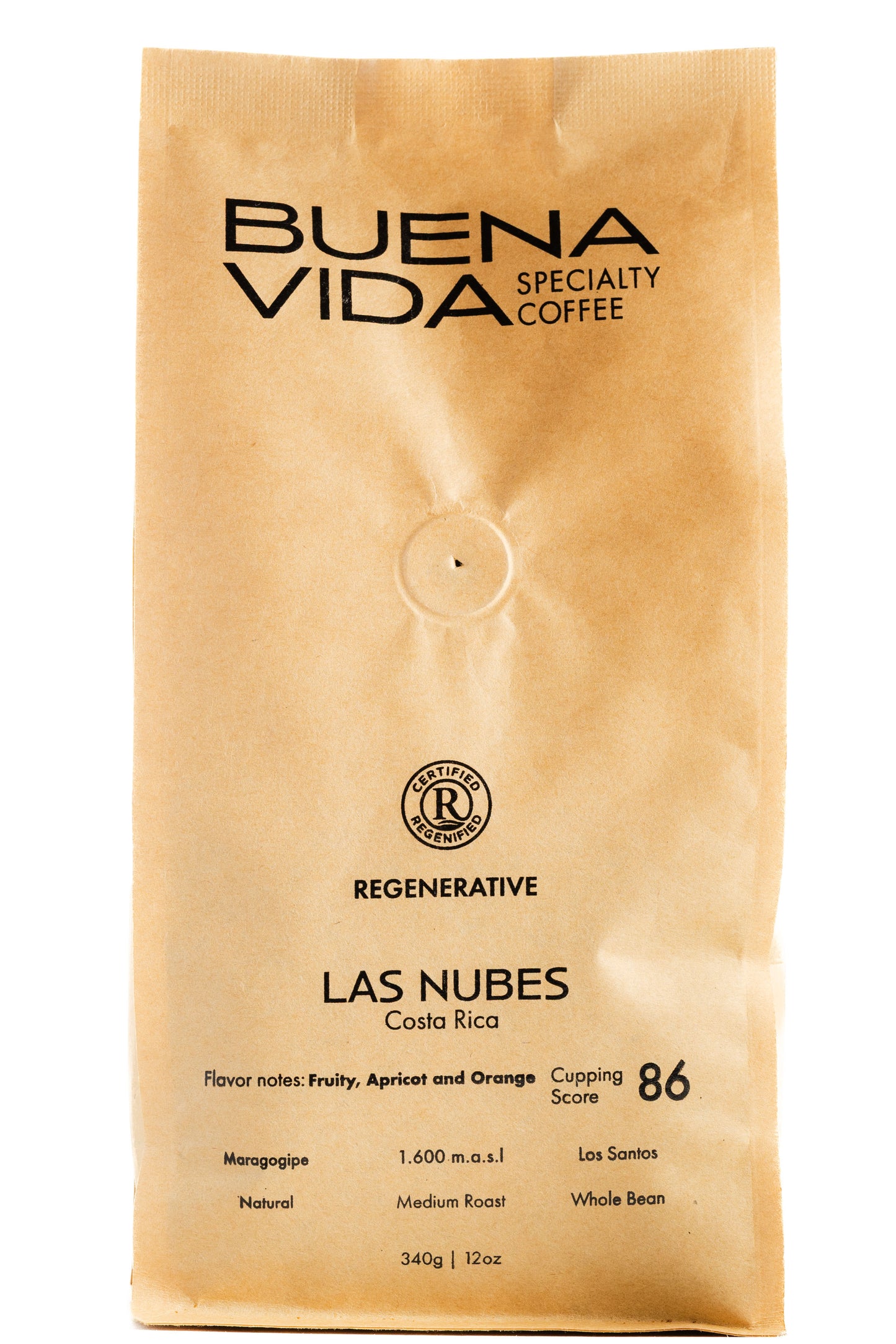 Las Nubes - Regenerative Costa Rican Coffee - 12 oz
