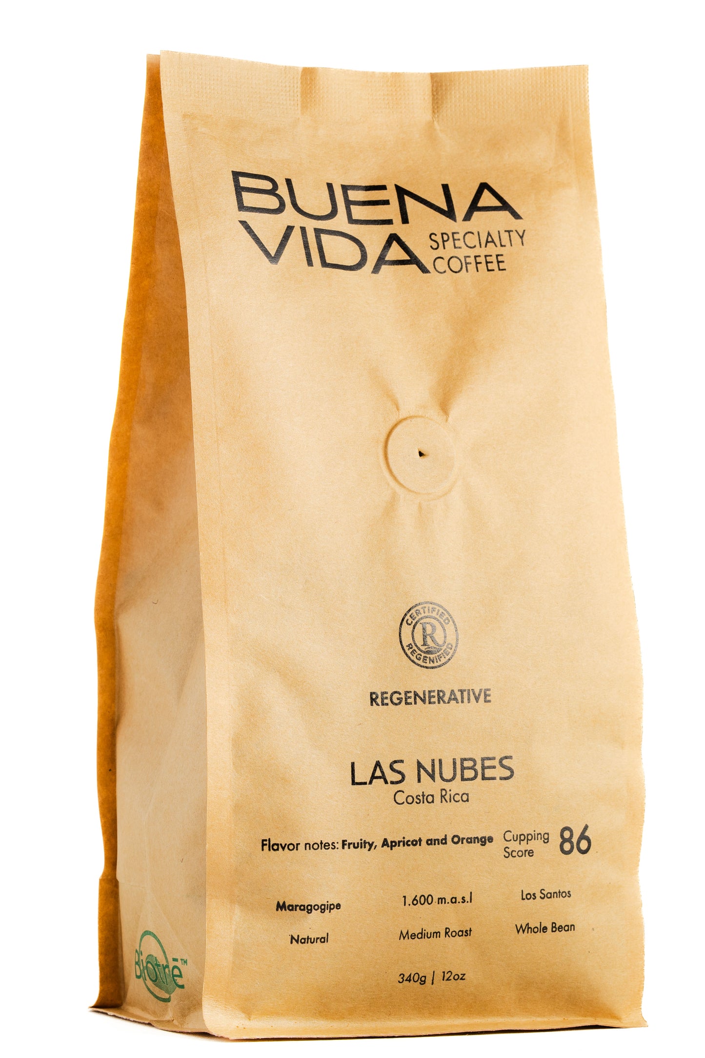 Las Nubes - Regenerative Costa Rican Coffee - 12 oz