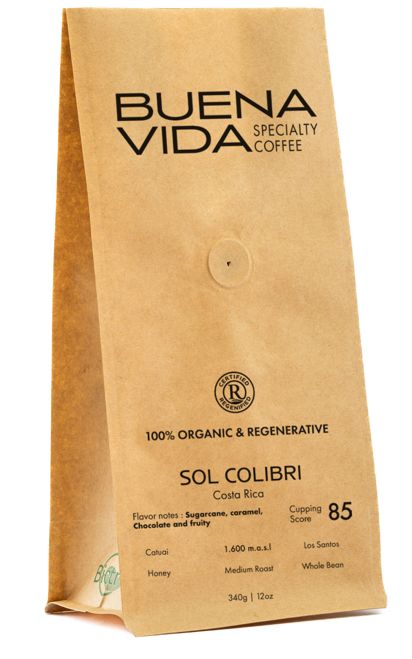 Sol Colibri - Regenerative Costa Rican Coffee - 12 oz