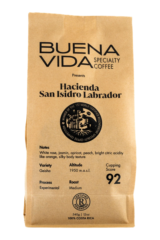 Hacienda San Isidro Labrador regenerative specialty coffee