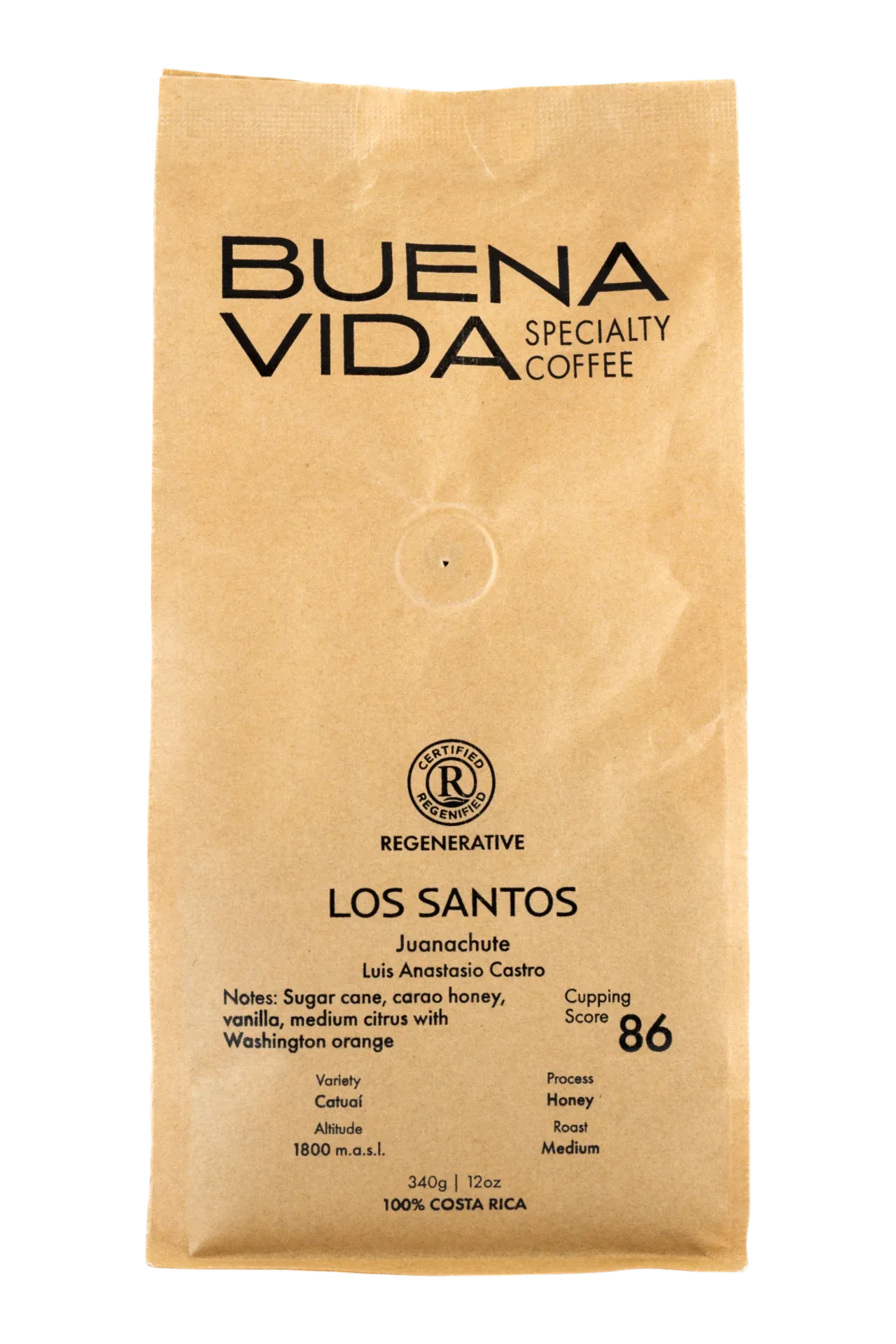 Juanachute Honey regenerative specialty coffee