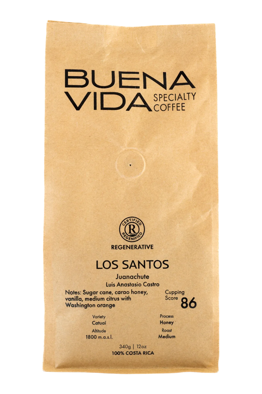 Juanachute Honey regenerative specialty coffee