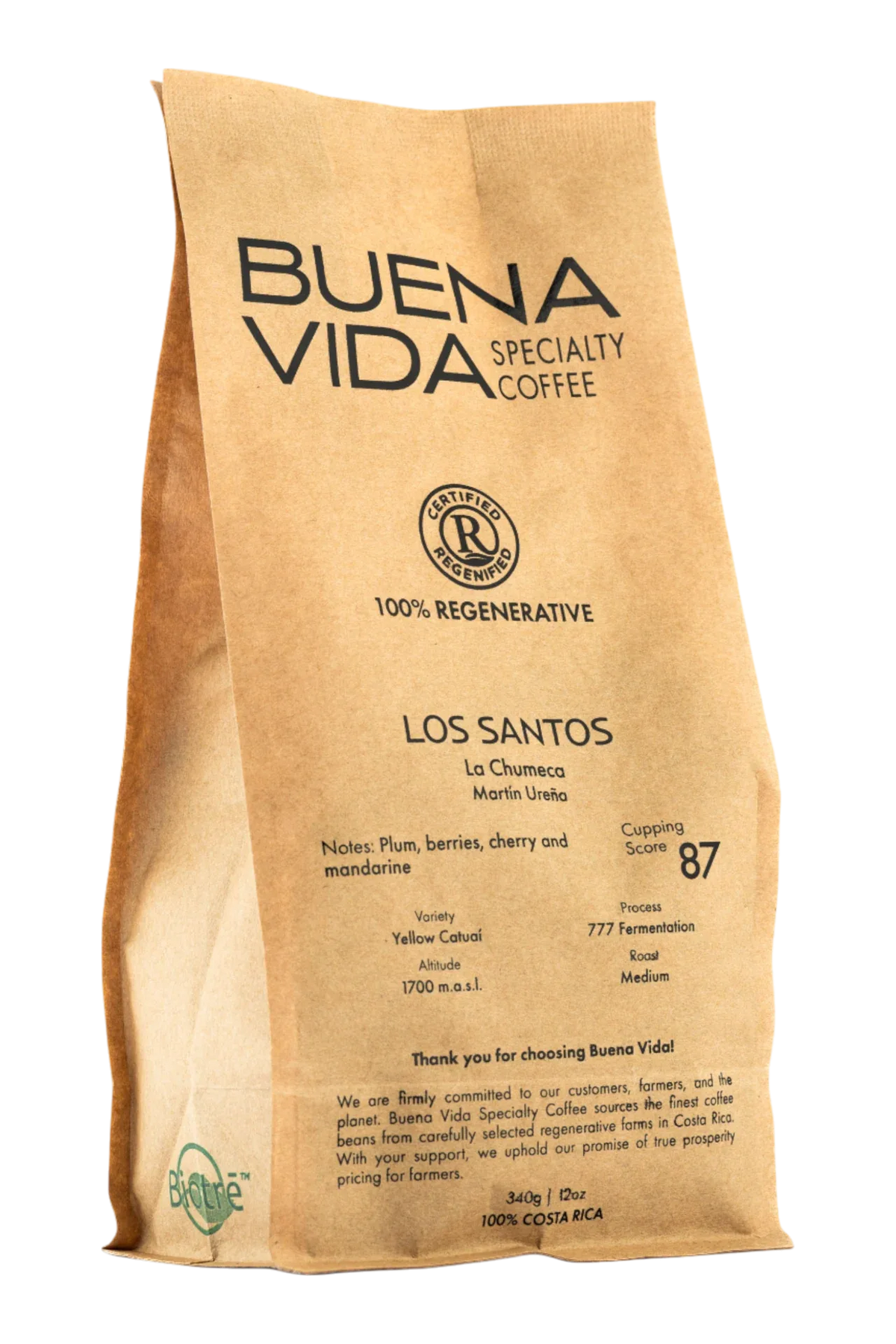 La Chumeca 777 Fermentation regenerative specialty coffee